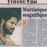 Martinique Travel Article Vancouver Sun Newspaper