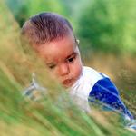 Baby In Grass