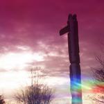 Totem Pole at Museum Of Anthropology, UBC Vancouver BC.








