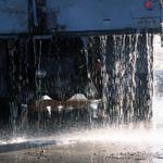 Water Leaking From Back Of Cranberry Truck. Richmond BC.